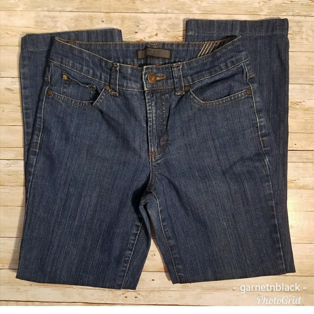 Nine West "Broadway" fit, straight leg Jeans